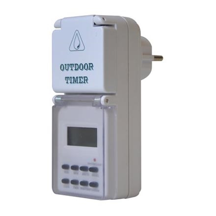 Väli ajarelee digitaalne iganädalane 16A/230V IP44 200 mAh