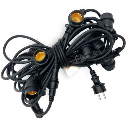 Väli Dekoratiivne kett MIMOSA 10xE27/1,3W/230V IP44 10 m