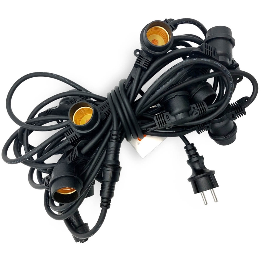 Väli Dekoratiivne kett MIMOSA 10xE27/1,3W/230V IP44 10 m