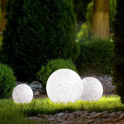 Väli dekoratiivne pall GARDEN BALL 1xE27/40W/230V IP65 d. 25 cm