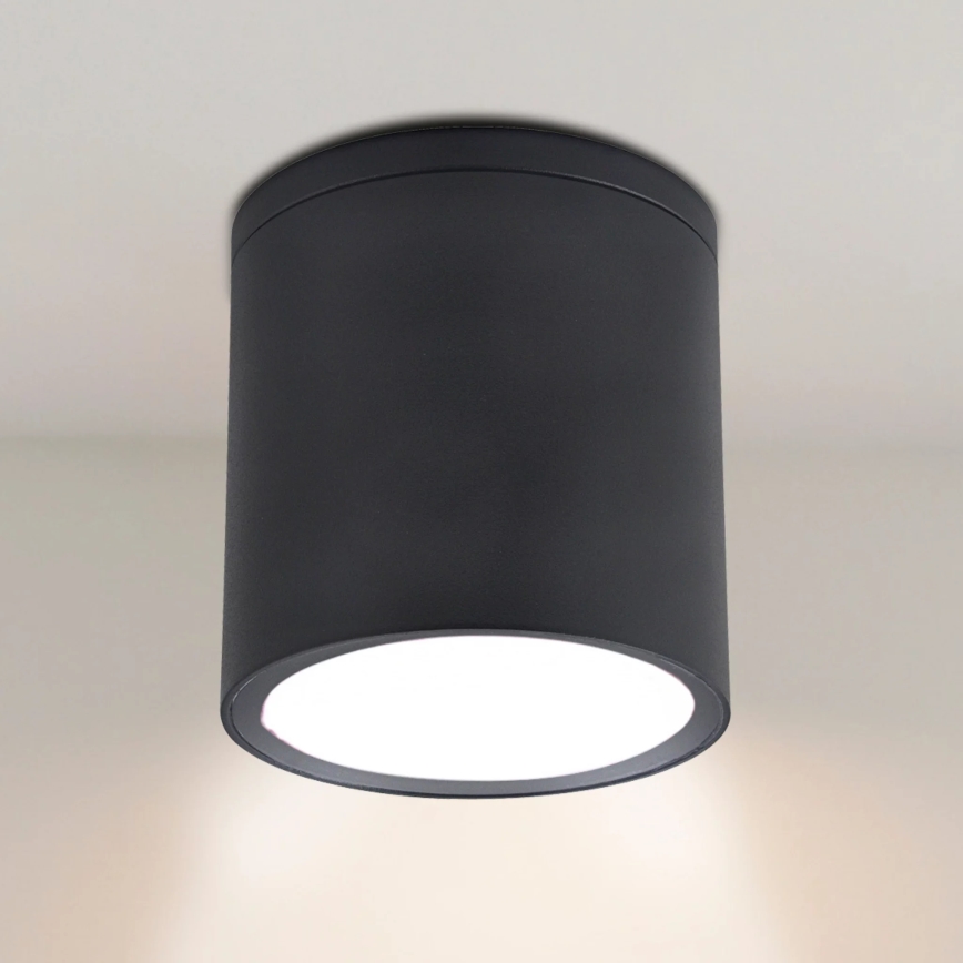 Väli kohtvalgusti OHIO 1xGU10/10W/230V IP54 must