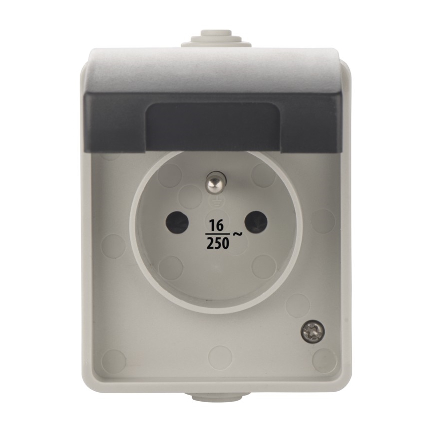 Väli pistikupesa FRENCH 250V/16A IP54