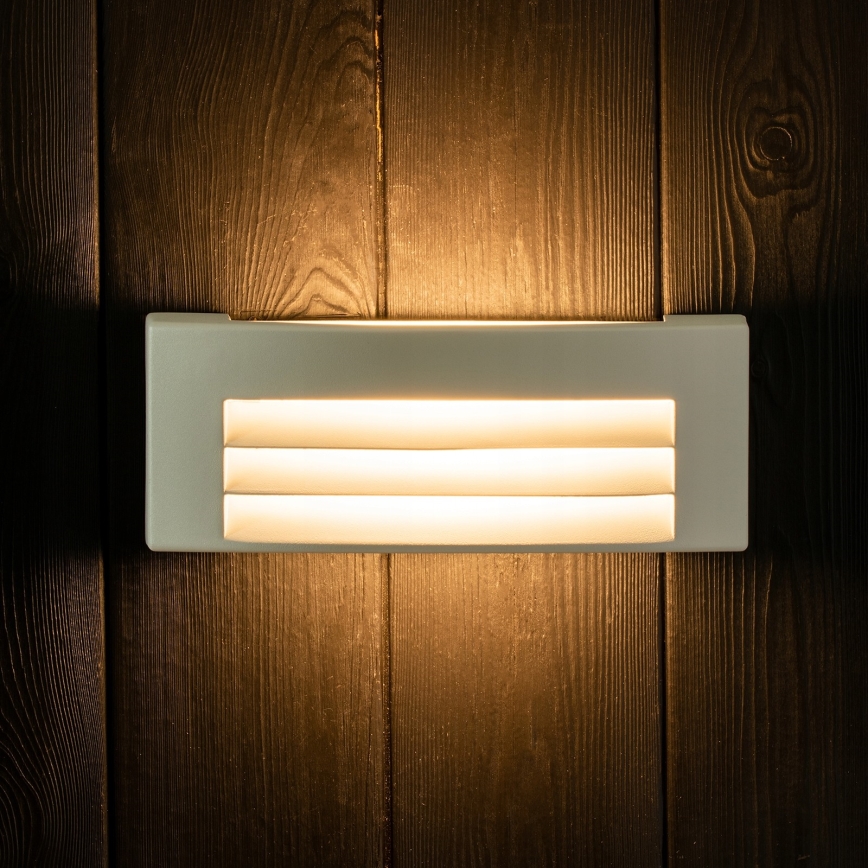 Väli seinavalgusti 1xE27/14W/230V IP54 hall