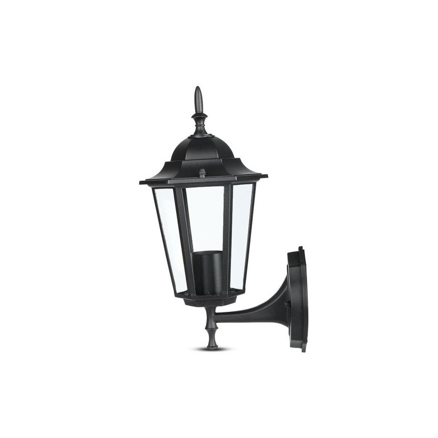 Väli seinavalgusti 1xE27/40W/230V IP44 must