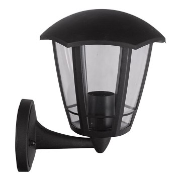 Väli seinavalgusti 1xE27/42W/230V IP44 must