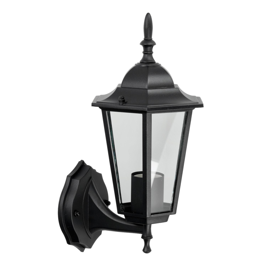 Väli seinavalgusti 1xE27/60W/230V IP44 must