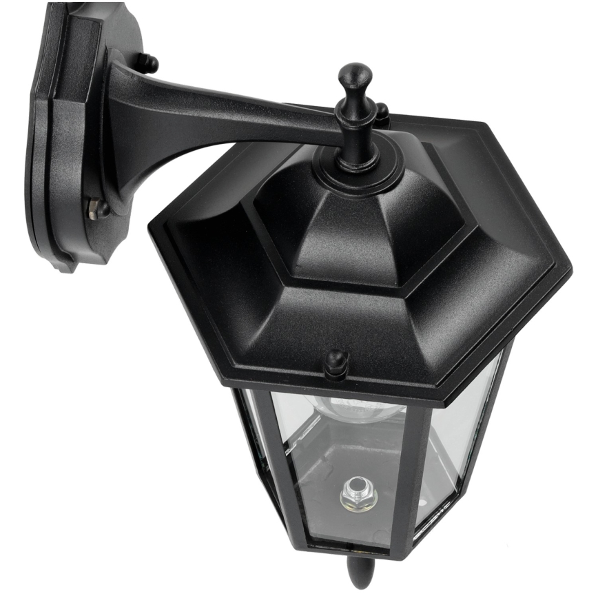 Väli seinavalgusti 1xE27/60W/230V IP44 must
