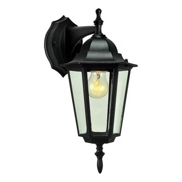 Väli seinavalgusti ARRAIA 1xE27/15W/230V IP44 must