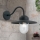 Väli seinavalgusti EDWARD 1xE27/60W/230V IP44 must