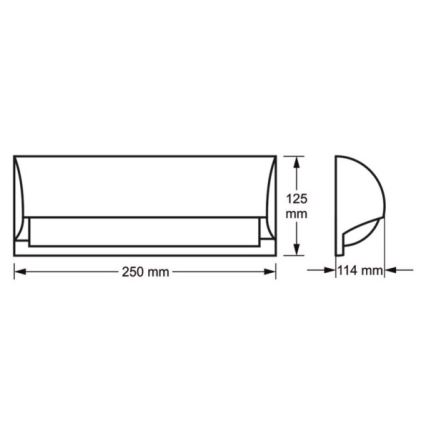 Väli seinavalgusti FREON 1xE27/60W/230V IP54 antratsiit