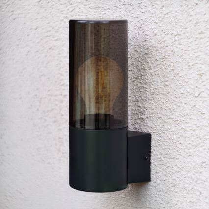 Väli seinavalgusti HARLEM 1xE27/60W/230V IP44 must
