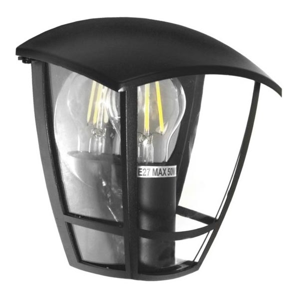 Väli seinavalgusti JULIA 1xE27/50W/230V IP54 must