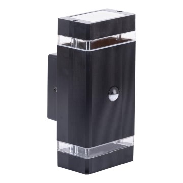 Väli seinavalgusti koos anduriga NIZZA 2xGU10/35W/230V IP65