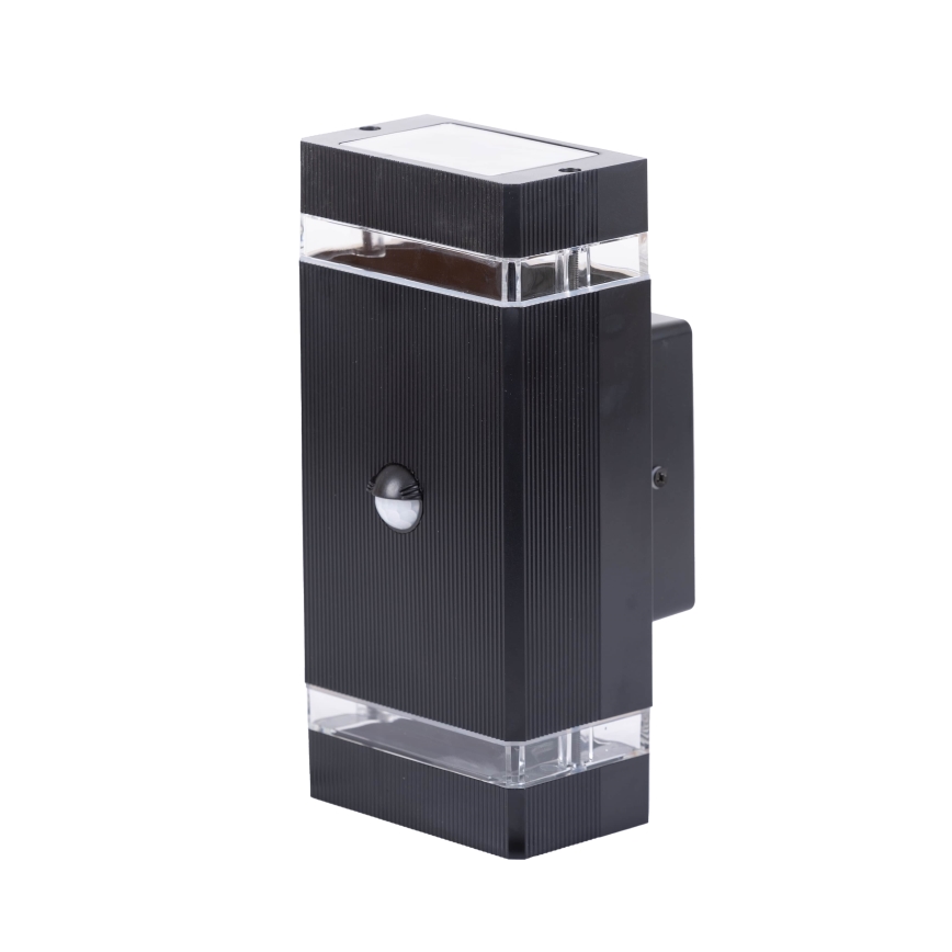 Väli seinavalgusti koos anduriga NIZZA 2xGU10/35W/230V IP65