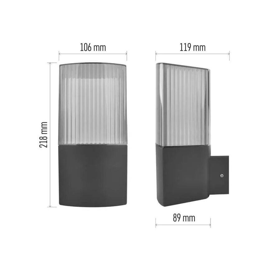 Väli seinavalgusti LANA 1xE27/25W/230V IP54