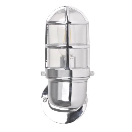 Väli seinavalgusti LUND 1xE27/12W/230V IP44 läikiv kroom