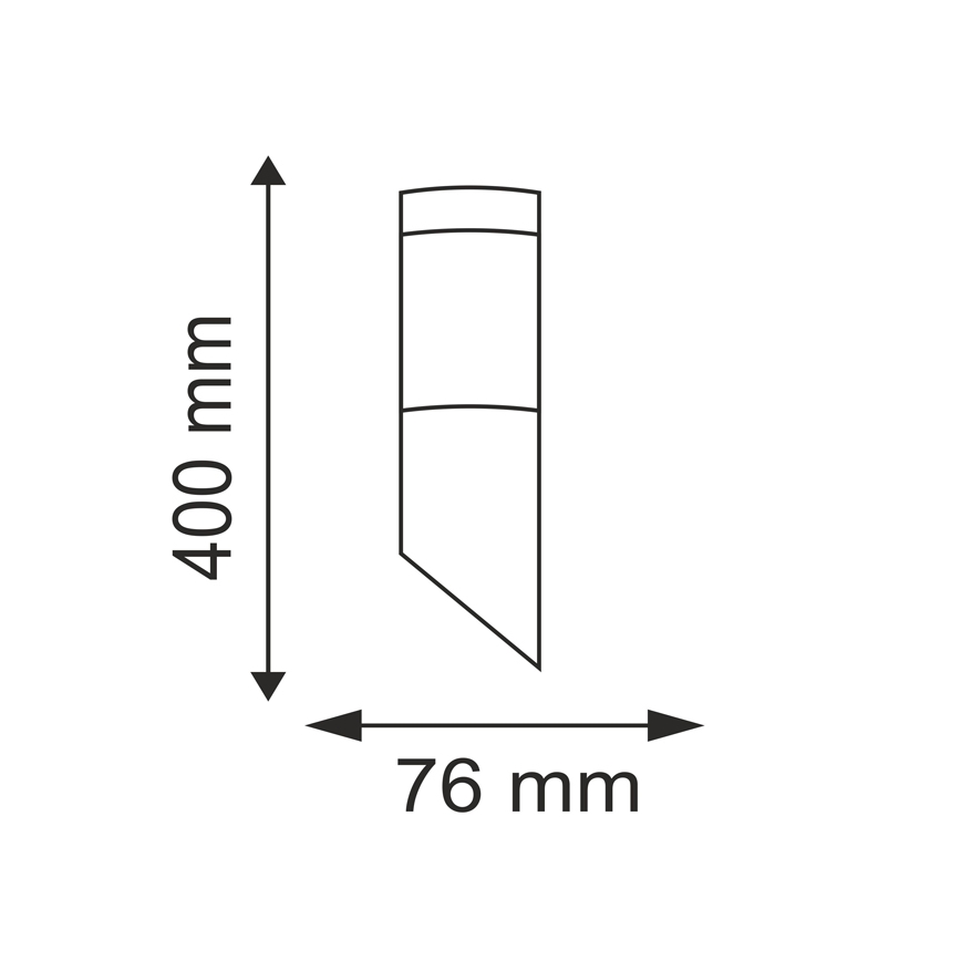Väli seinavalgusti OSLO 1xE27/10W/230V IP44