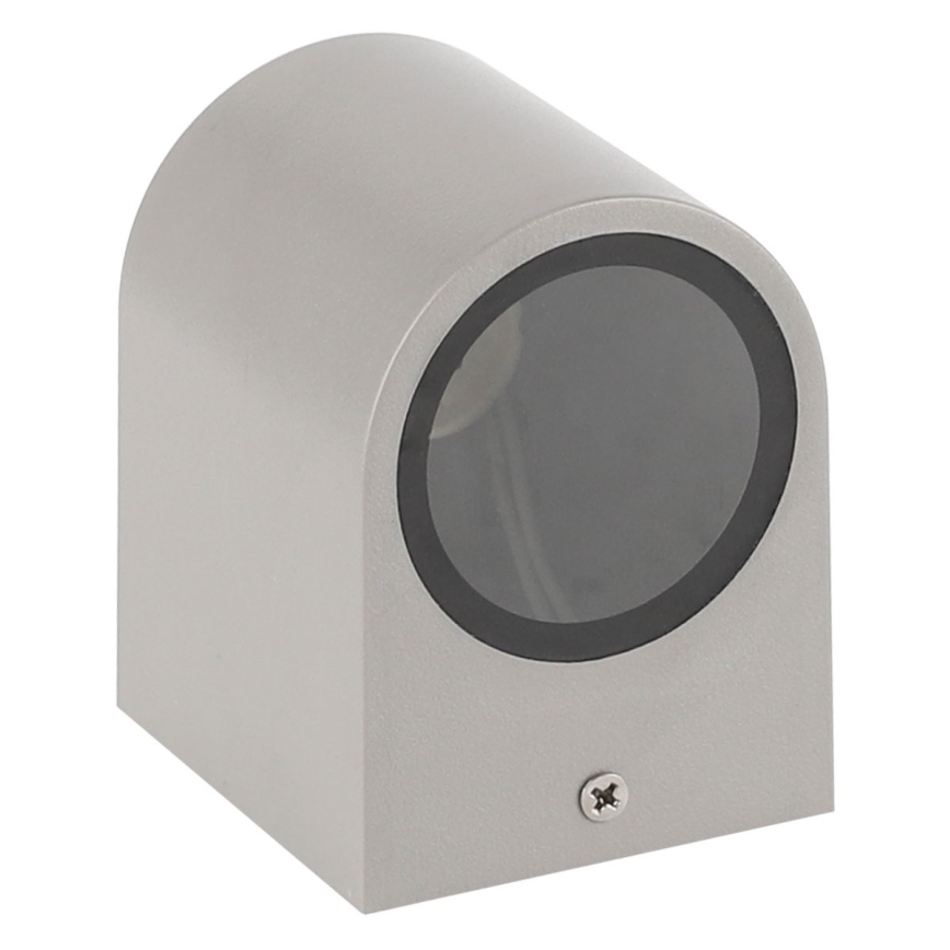 Väli seinavalgusti PARETE 1xGU10/6W/230V IP54 hall