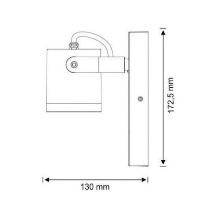 Väli seinavalgusti PINO 1xGU10/10W/230V IP44