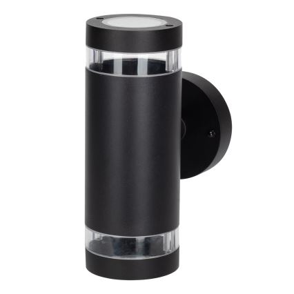 Väli seinavalgusti RINO 2xGU10/12W/230V IP54 must