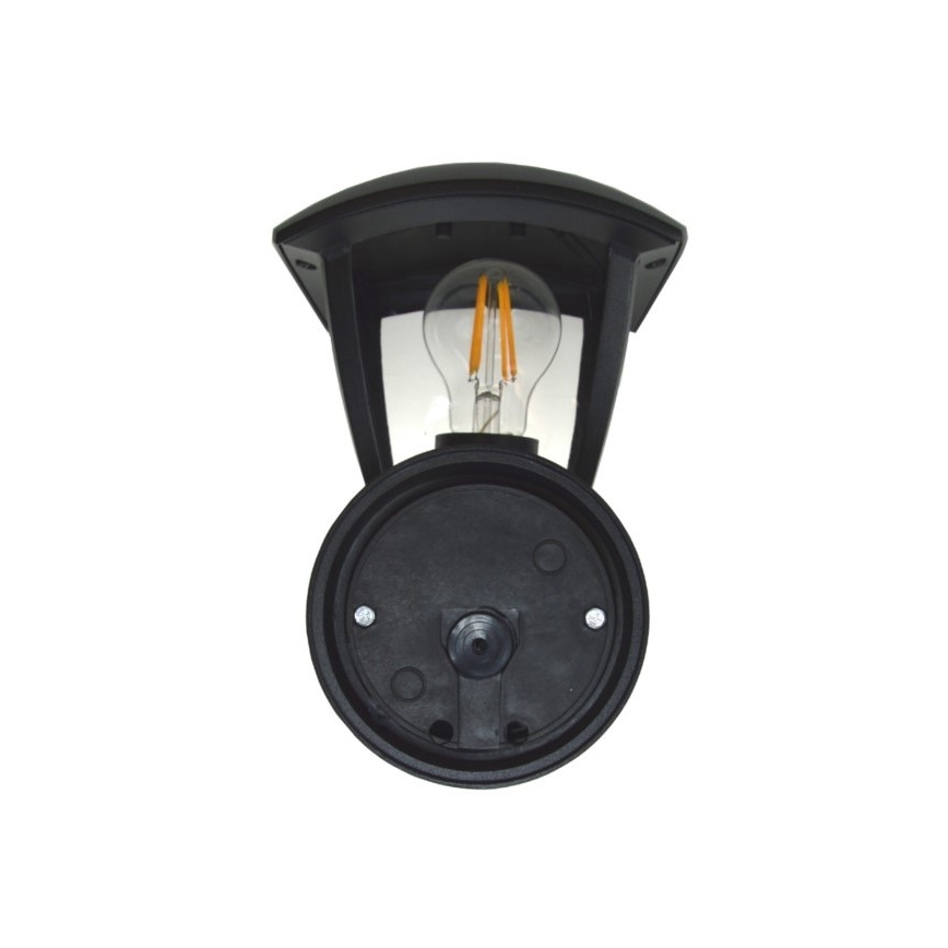 Väli seinavalgusti SURVA 1xE27/60W/230V IP44 must