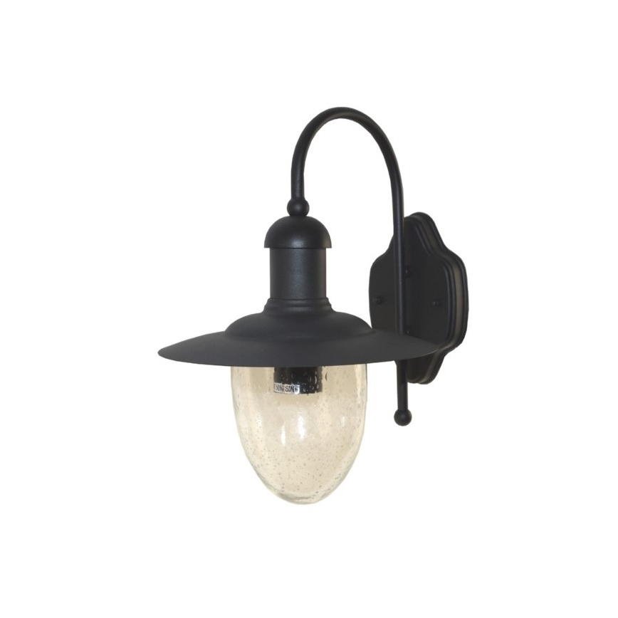 Väli seinavalgusti TALISA 1xE27/60W/230V IP44 must