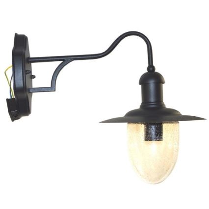 Väli seinavalgusti TANGIA 1xE27/60W/230V IP44 must