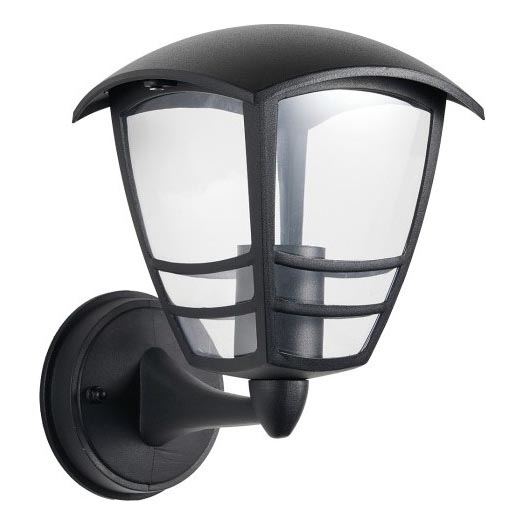 Väli seinavalgusti TEVIO 1xE27/60W/230V IP54 must