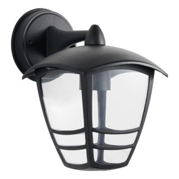 Väli seinavalgusti TEVIO KD 1xE27/60W/230V IP54 must