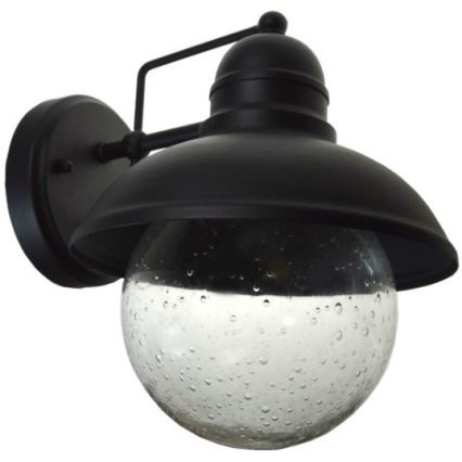 Väli seinavalgusti WILDA 1xE27/60W/230V IP44 must