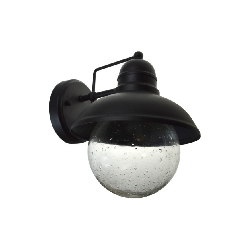 Väli seinavalgusti WILDA 1xE27/60W/230V IP44 must