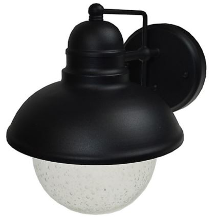 Väli seinavalgusti WILDA 1xE27/60W/230V IP44 must