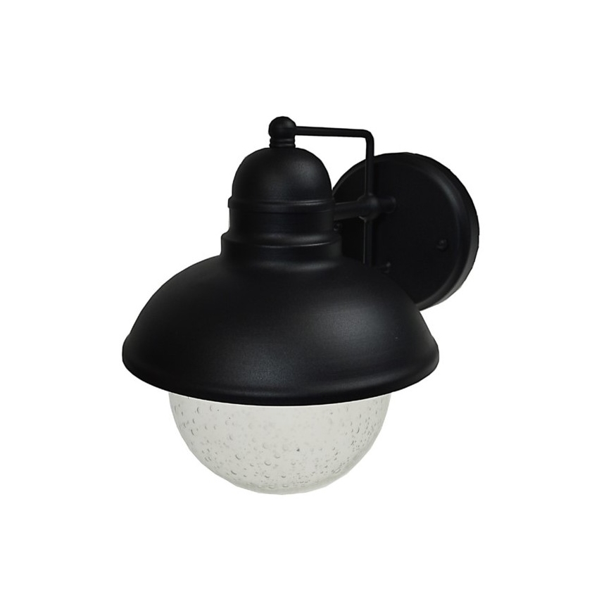 Väli seinavalgusti WILDA 1xE27/60W/230V IP44 must