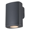 Väli seinavalgusti ZEVI 1xGU10/10W/230V IP54 antratsiit