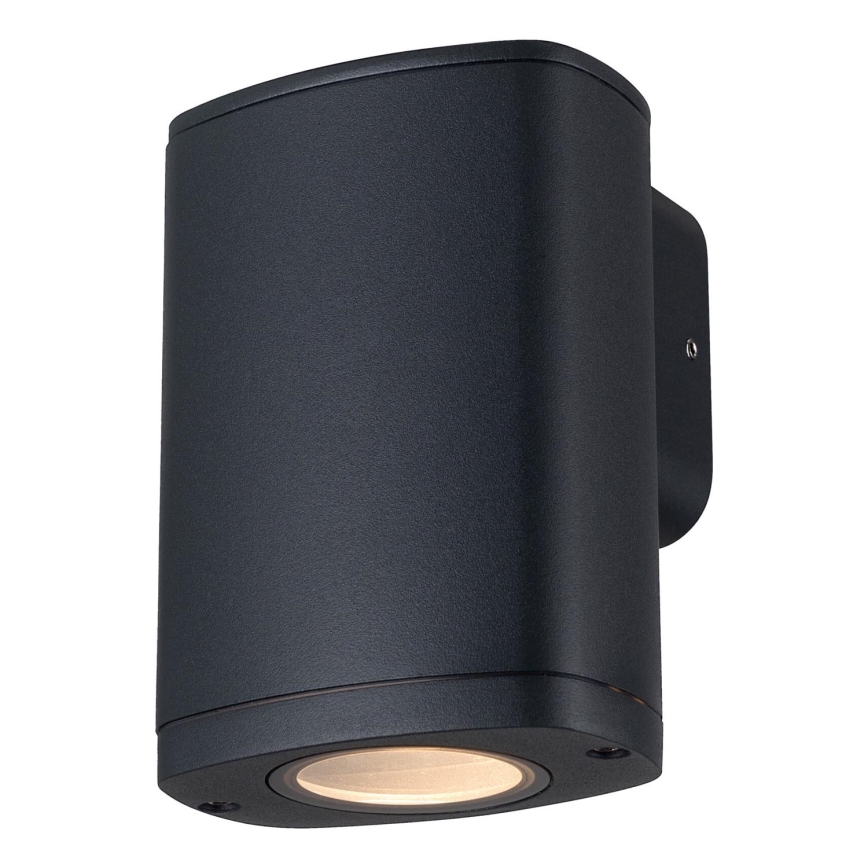 Väli seinavalgusti ZEVI 1xGU10/10W/230V IP54 must