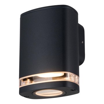 Väli seinavalgusti ZEVI 1xGU10/10W/230V IP54 must