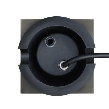 Väli sissesõiduteevalgusti LUKKA CONNECT 1xGU10/4W/230V IP67 matt kroom kandiline
