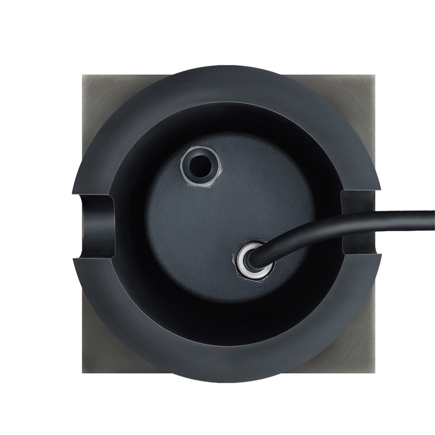 Väli sissesõiduteevalgusti LUKKA CONNECT 1xGU10/4W/230V IP67 matt kroom kandiline