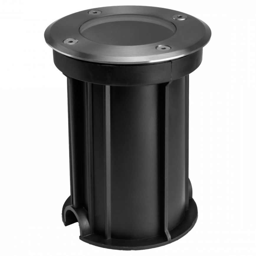 Väli sissesõiduteevalgusti LUKKA CONNECT 1xGU10/4W/230V IP67 matt kroom ümmargune
