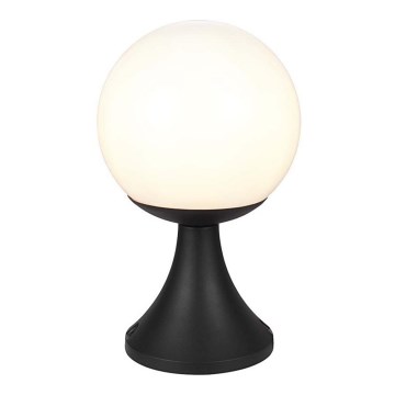 Välilamp 1xE27/60W/230V IP44 33 cm must