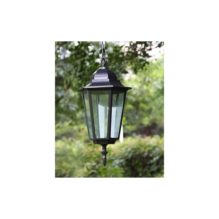 Välilühter 1xE27/20W/230V IP43 must