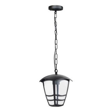 Välilühter TEVIO 1xE27/60W/230V IP54 must