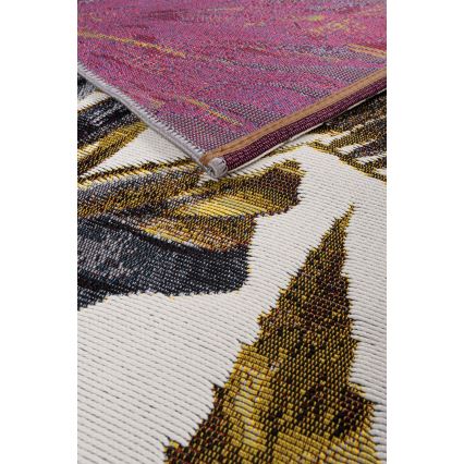 Väline vaip CAPPUCCINO 120x180 cm kuldne/hall