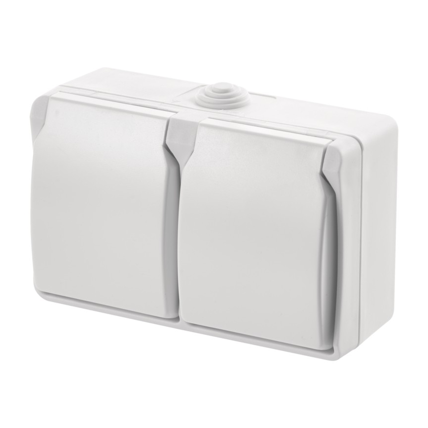 Välipistik 2xFRENCH 250V/16A IP44