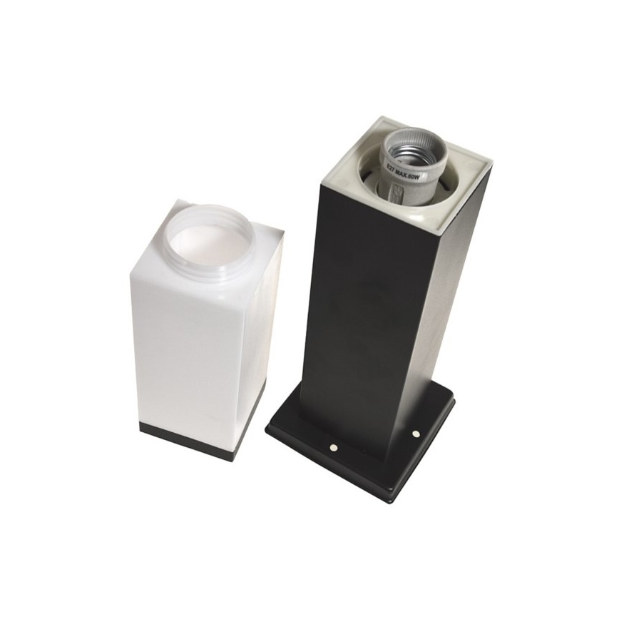 Välislamp SOPPA 1xE27/60W/230V IP44 45 cm must