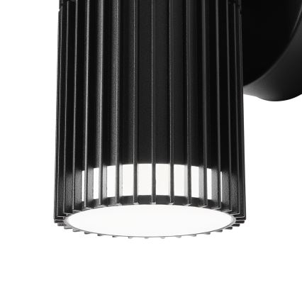 Välisseinale paigaldatav suunatav seinavalgusti LANTHEA 1xGU10/11W/230V IP44 must