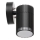 Välisseinale paigaldatav suunatav seinavalgusti RADILO 1xGU10/11W/230V IP44 must