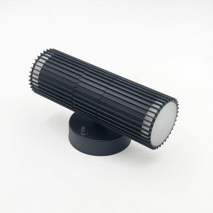 Välisseinale paigaldatav suunav seinavalgusti LANTHEA 2xGU10/11W/230V IP44 must