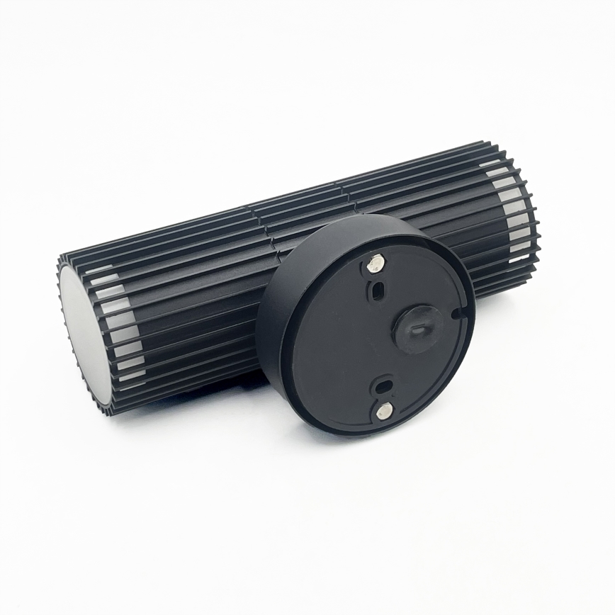 Välisseinale paigaldatav suunav seinavalgusti LANTHEA 2xGU10/11W/230V IP44 must