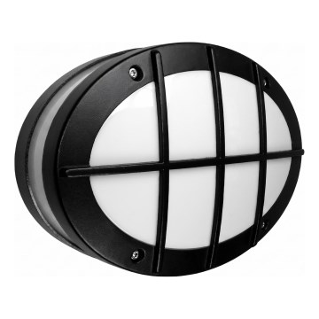 Välisseinavalgusti GALLUN 1xE27/60W/230V IP54 must